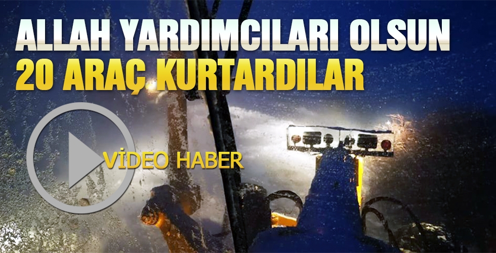 20 ARAÇ KURTARDILAR