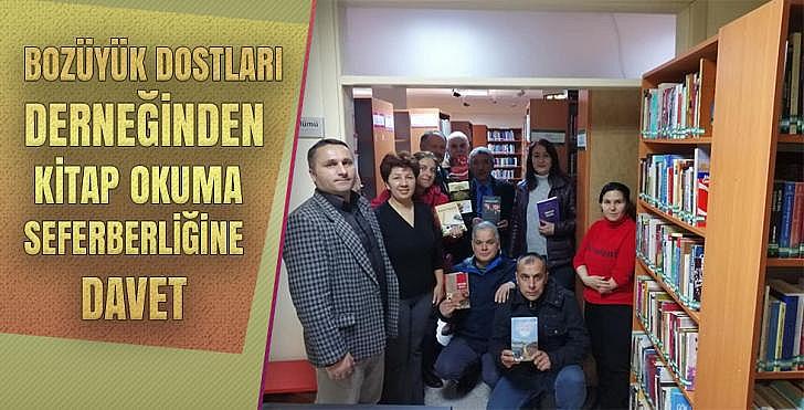 BOZÜYÜK DOSTLARI DERNEĞİNDEN KİTAP OKUMA SEFERBERLİĞİNE DAVET