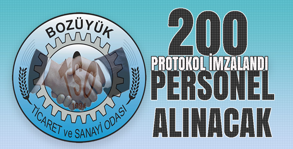 200 Personel alımı yapılacak