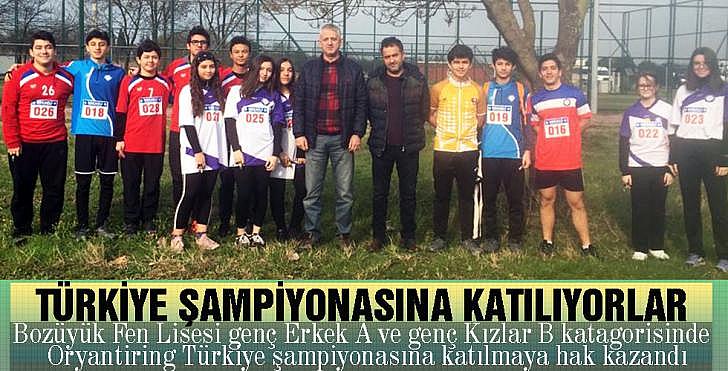 Türkiye şampiyonasına katılmaya hak kazandılar