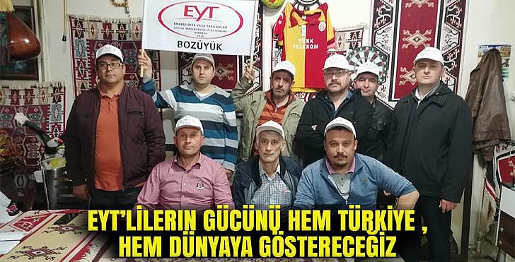 BOZÜYÜK VE BİLECİK Lİ EYT LİLER DERNEKLEŞME YOLUNA GİDİYOR