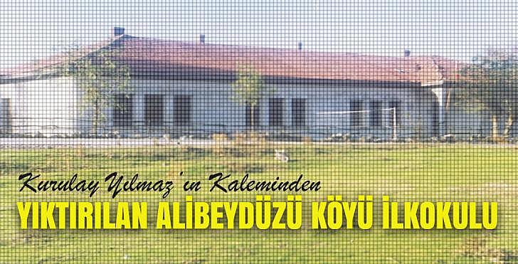 YIKTIRILAN ALİBEYDÜZÜ KÖYÜ İLKOKULU