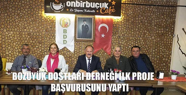 BOZÜYÜK DOSTLARI DERNEĞİ İLK PROJE BAŞVURUSUNU YAPTI