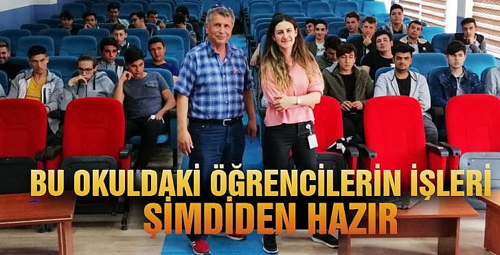 BU OKULDAKİ ÖĞRENCİLERİN İŞLERİ ŞİMDİDEN HAZIR