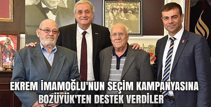 EKREM İMAMOĞLU NUN SEÇİM KAMPANYASINA BOZÜYÜK TEN DESTEK VERDİLER