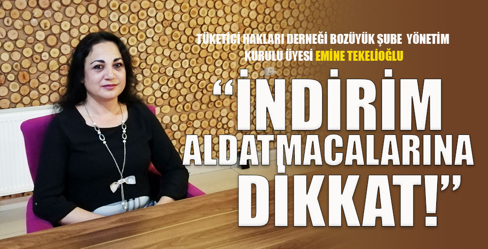 İndirim aldatmacalarına dikkat!