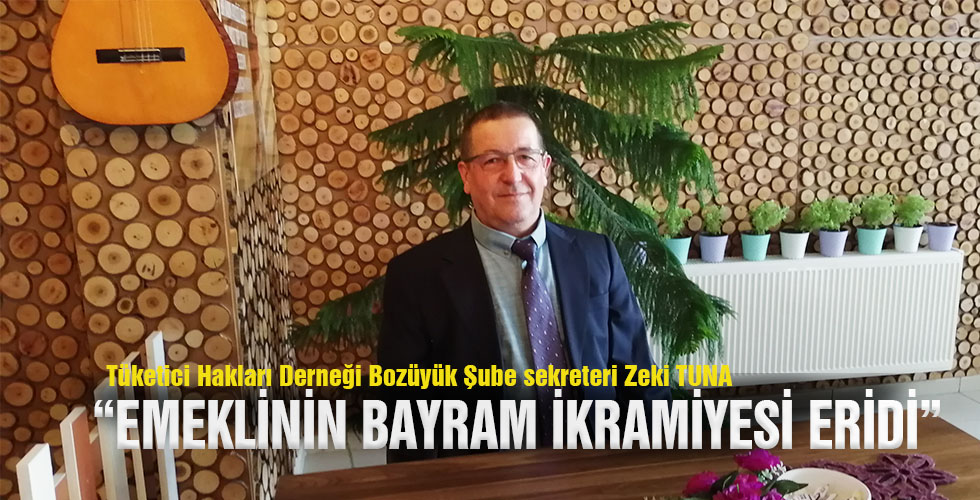 EMEKLİNİN BAYRAM İKRAMİYESİ ERİDİ