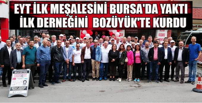 İLK DERNEĞİNİ BOZÜYÜKTE KURDU