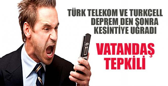 Türk Telekom ve Turkcell den mobil hatlardaki kesintiye ilişkin açıklama