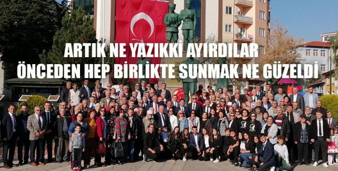 Artık ne yazıkki ayırdılar önceden hep birlikte sunmak ne güzeldi