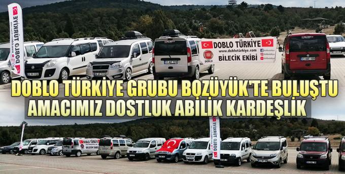 Doblo Türkiye Grubu Bozüyük'te buluştu