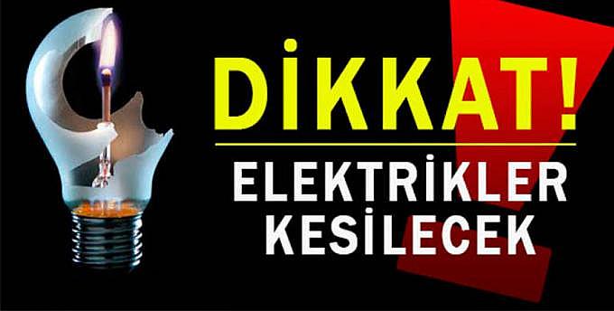 Bozüyük genelinde elektrik kesintisi olacak