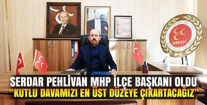 Serdar Pehlivan MHP ilçe başkanı oldu