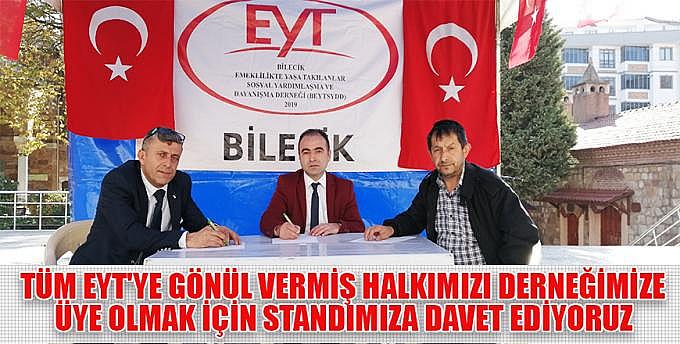 TÜM EYT YE GÖNÜL VERMİŞ HALKIMIZI STANDIMIZA DAVET EDİYORUZ