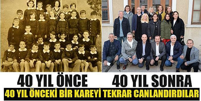 40 yıl önce 40 yıl sonra