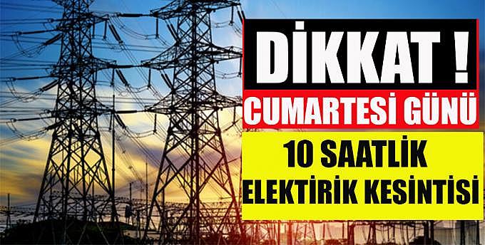 Yine elektrikler kesilecek