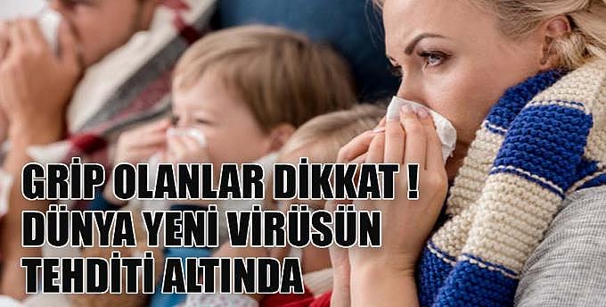 Grip Olanlar Dikkat Dünya Yeni Virüsün Tehditi Altında