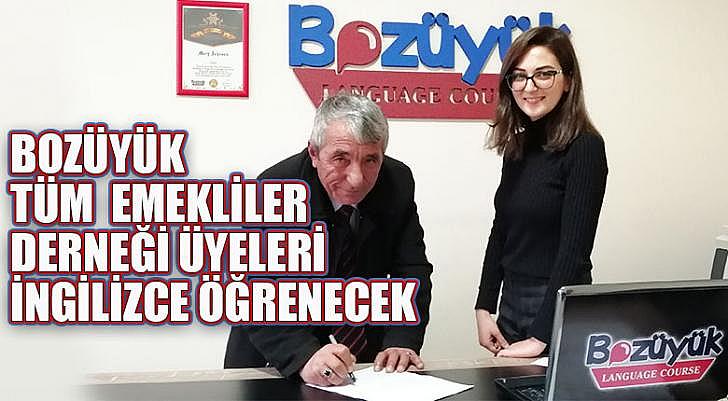 Bozüyük Tüm Emekliler Derneği üyeleri İngilizce öğrenecek