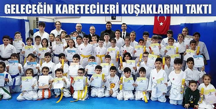 Geleceğin Karatecileri kuşaklarını taktı