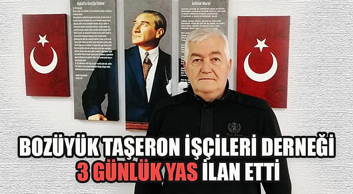 Taşeron İşçileri derneği 3 günlük yas ilan etti