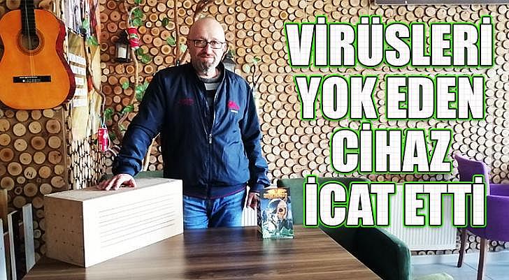 Virüsleri yok eden cihaz icat etti