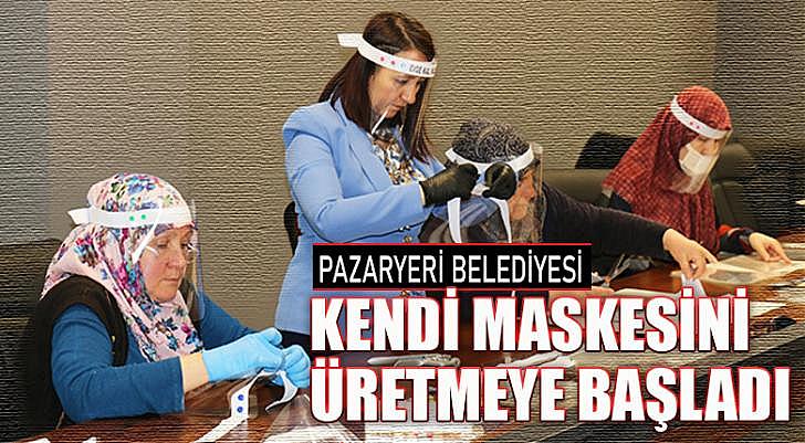 Kendi Maskesini Üretmeye Başladı