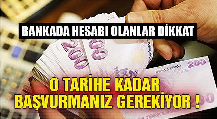 O tarihe kadar başvurmanız gerekiyor