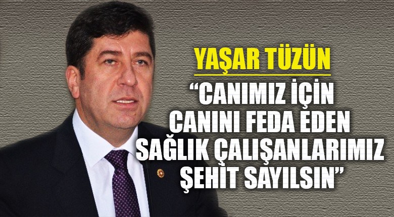 sağlık çalışanlarımız şehit sayılsın