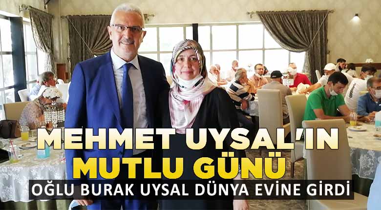 oğlu Burak Uysal dünya evine girdi