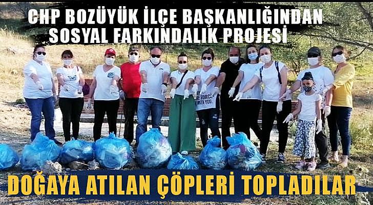 CHP Bozüyük ilçe başkanlığından Sosyal farkındalık projesi