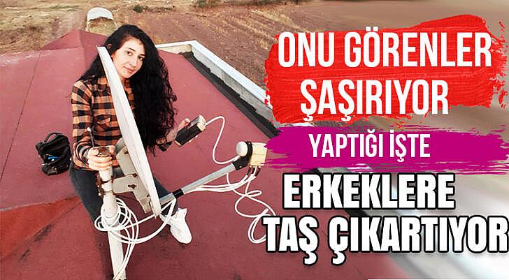 Yaptığı meslekte erkeklere taş çıkartıyor 2