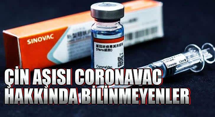 Çin aşısı CoronaVac hakkında bilinmeyenler