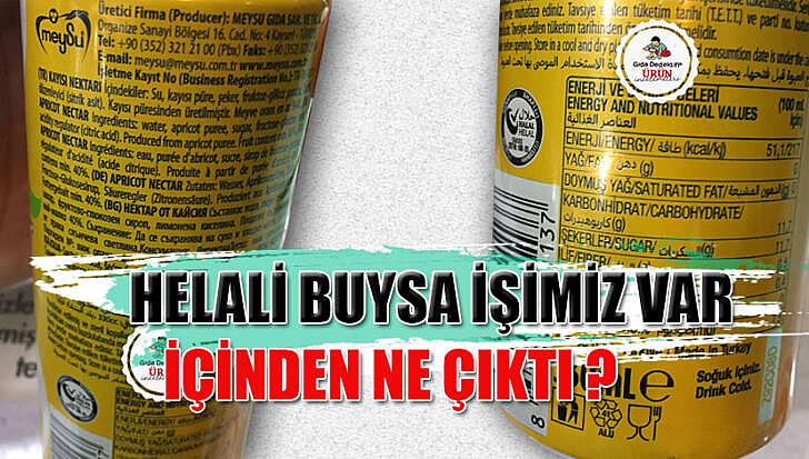 Helal Meyve Suyunun İçinden Tam 19 Tane manşet