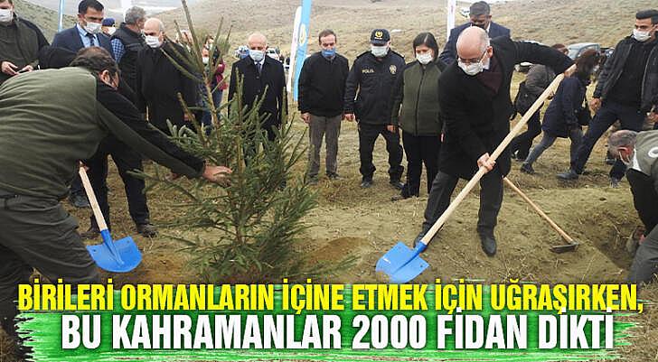 bu kahramanlar 2000 fidan dikti