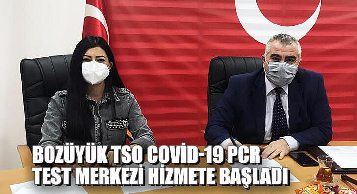 Bozüyük TSO Covid 19 PCR test merkezi hizmete başladı