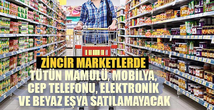 Ticaret Bakanlığından marketler için yeni düzenleme