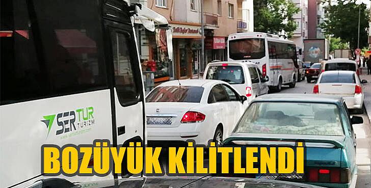 Bozüyük te çarşı meydan yollar ana baba günü