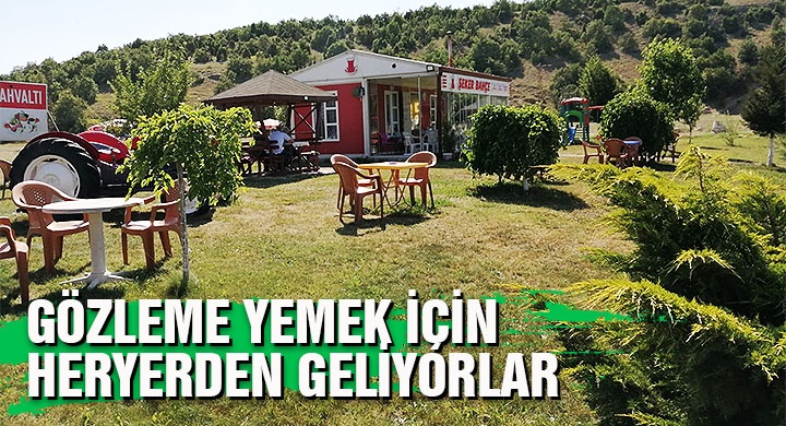 Yaptıkları gözlemenin lezzeti bir çok yerde nam saldı