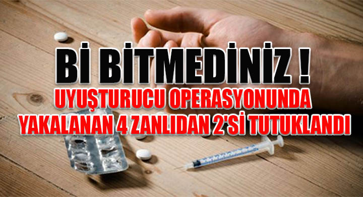 Bozüyük te uyuşturucu operasyonunda 2 kişi tutuklandı