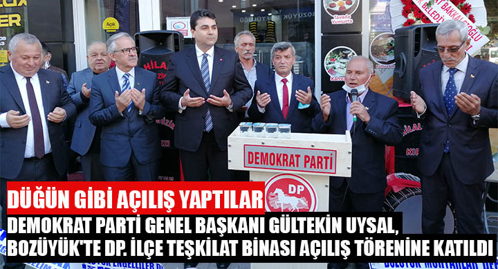 Demokrat Parti Genel Başkanı Gültekin Uysal