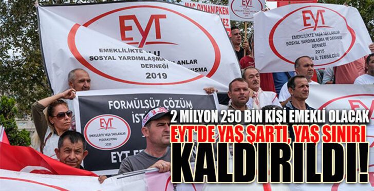 2 milyon 250 bin kişi emekli olacak