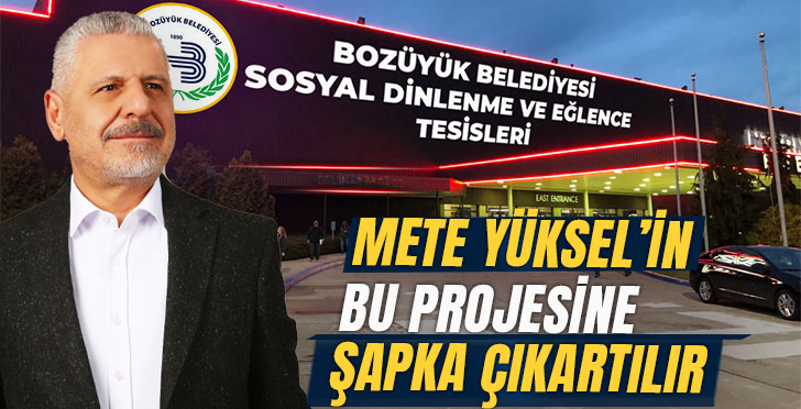 Mete Yüksel in şapka çıkartılacak projesi