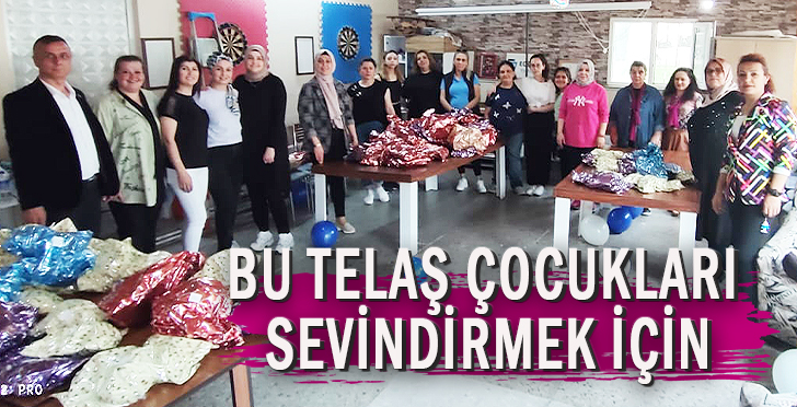 Bozüyük Güneş Spor Kulübü Kadın kolları 23 Nisan da çocukları sevindirdi